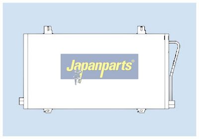 JAPANPARTS Конденсатор, кондиционер