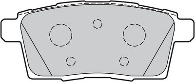BREMSBELAGSATZ SCHEIBENBREMSE VALEO 301336 1