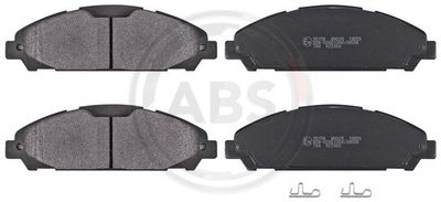 Zestaw klocków hamulcowych, hamulce tarczowe A.B.S. 35156