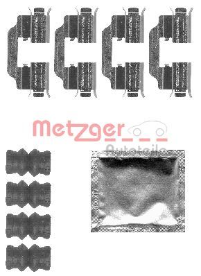 METZGER 109-1832 Скобы тормозных колодок  для FIAT TIPO (Фиат Типо)