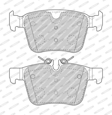 BREMSBELAGSATZ SCHEIBENBREMSE FERODO FDB4927 1