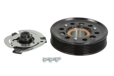 Airco compressor koppeling compleet (SANDEN  śred. koła pas.120  Typ PXE16 PXE16 12V 6PK 120mm) past: OPEL INSIGNIA A 2.0D 07.08-03.17