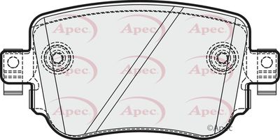 Brake Pad Set APEC PAD1961