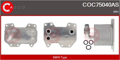 RADIATOR ULEI ULEI MOTOR CASCO COC75040AS