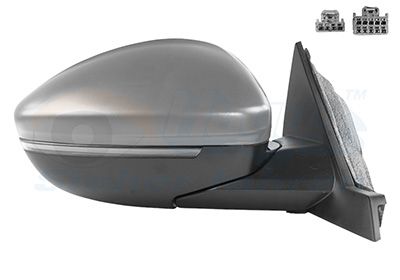 външно огледало VAN WEZEL 1633808