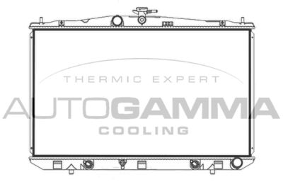 Радиатор, охлаждение двигателя AUTOGAMMA 107966 для LEXUS RX