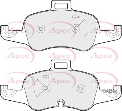 Brake Pad Set APEC PAD2073