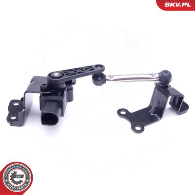 Jutiklis, žibintų diapazono reguliavimas