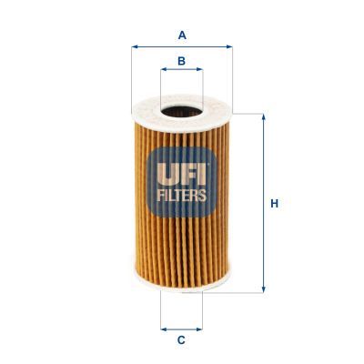 Масляный фильтр UFI 25.223.00 для JAGUAR E-PACE