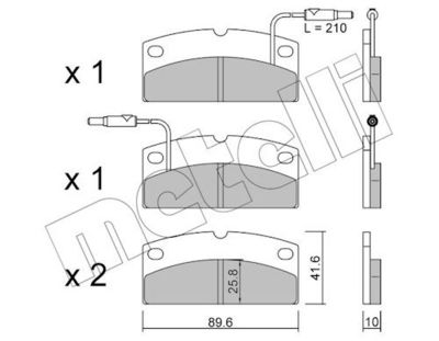 SET PLACUTE FRANA FRANA DISC