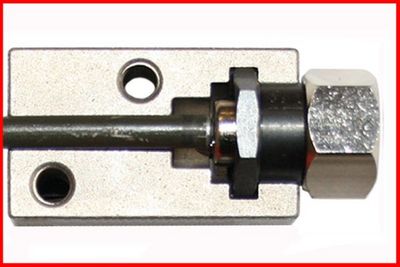KS Tools Souprava univerzální obrubovačky na brzdové vedení FLAREFIXeco 4,75 mm, 4dílná 122.1215