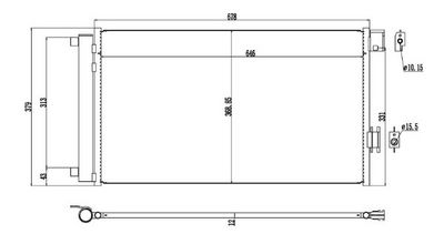KONDENSATOR KLIMAANLAGE