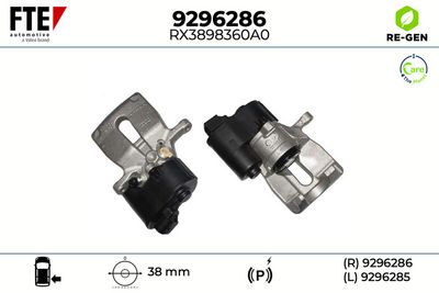 спирачен апарат FTE 9296286