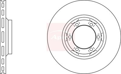 APEC Brake Disc DSK730