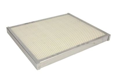 Cabinefilter 250x300x24, patroon past: CATERPILLAR 1190, 1190 T, 1290 T, 322BL, 325BL, 330BL, 330C, 345C, 533, 543, 5080, 5090B, CB434D, CB534D, 1051