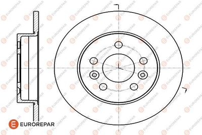 EUROREPAR 1618880580 Тормозные диски для IVECO TRAKKER AD 260T45 W, AD 380T45 W, AT 260T45 W, AT 380T45 W EUROREPAR 1618880580 Тормозные диски для IVECO TRAKKER AD 260T45 W, AD 380T45 W, AT 260T45 W, AT 380T45 W