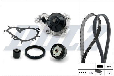 WASSERPUMPE + ZAHNRIEMENSATZ