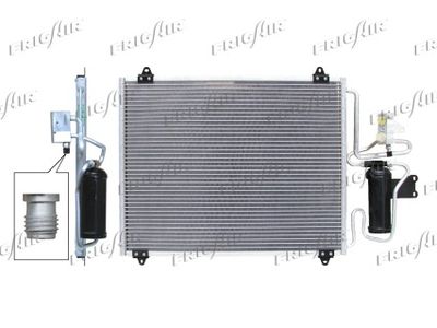 Конденсатор, кондиционер FRIGAIR 0809.3026 для RENAULT SAFRANE