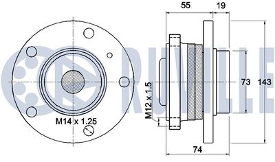 RADLAGERSATZ RUVILLE 221738 1