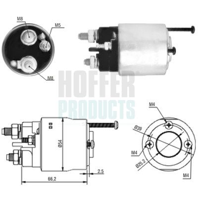 SOLENOID ELECTROMOTOR