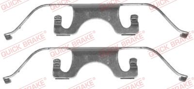 Accessory Kit, disc brake pad 109-1224