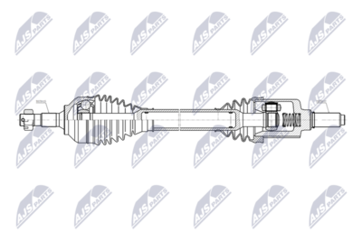 полуоска NTY NPW-CT-202