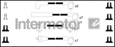 Комплект проводов зажигания INTERMOTOR 73831 для JAGUAR XJSC