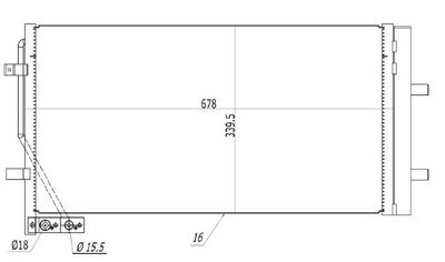 KONDENSATOR KLIMAANLAGE