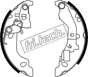 Комплект тормозных колодок fri.tech. 1034.103Y для ZASTAVA 10
