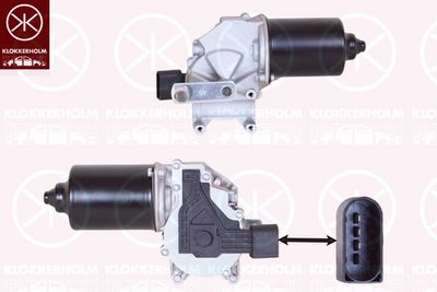 WISCHERMOTOR KLOKKERHOLM 00923270 3