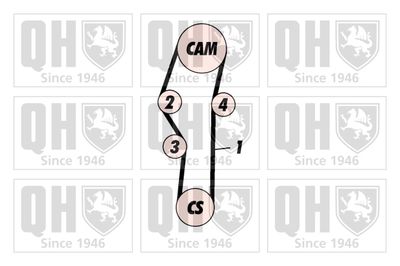 SET CUREA DE DISTRIBUTIE QUINTON HAZELL QBK177 1