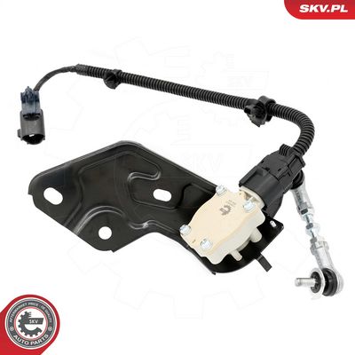 Jutiklis, žibintų diapazono reguliavimas