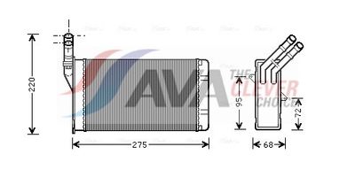 WäRMETAUSCHER INNENRAUMHEIZUNG