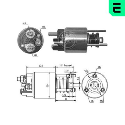 SOLENOID ELECTROMOTOR