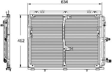 Condensor, airconditioning