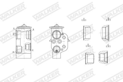SUPAPA EXPANSIUNE CLIMA WALKER WEX00022 7