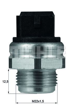 Termokontakt, kylarfläkt MAHLE TSW 51D