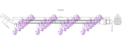 Тормозной шланг KAWE H4801 для LEXUS IS