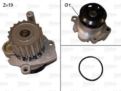 Water Pump, engine cooling 506701