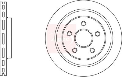 APEC Brake Disc DSK3022