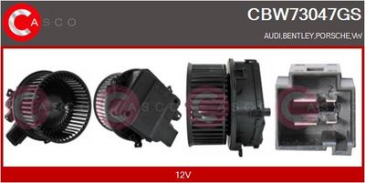 vnitřní ventilátor CASCO CBW73047GS