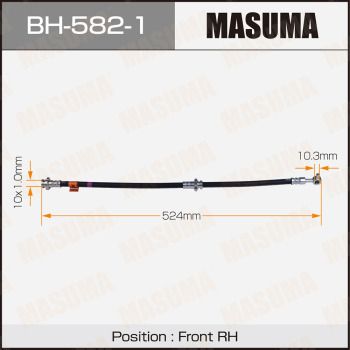 Тормозной шланг MASUMA BH-582-1 для NISSAN TEANA