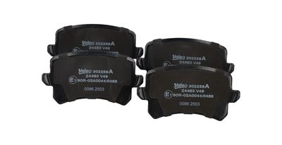 BREMSBELAGSATZ SCHEIBENBREMSE VALEO 302258A 26