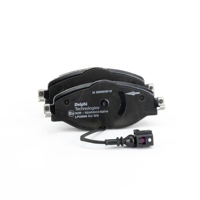 BREMSBELAGSATZ SCHEIBENBREMSE DELPHI LP2698 38