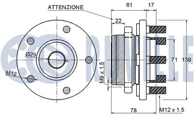 RADLAGERSATZ RUVILLE 220538 1