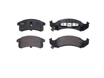 комплект спирачно феродо, дискови спирачки BREMBO P 07 002