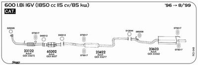 Układ wydechowy SIGAM RO048
