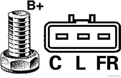 GENERATOR / ALTERNATOR Herth+Buss Jakoparts J5110556 3