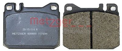 SET PLACUTE FRANA FRANA DISC METZGER AUTOTEILE 1170244 2