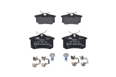 BREMSBELAGSATZ SCHEIBENBREMSE ATE 13046027532 2